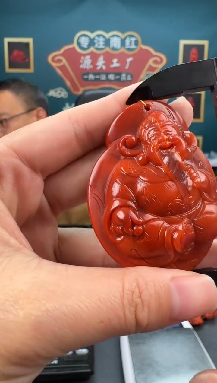南红玛瑙未镶嵌雕刻316ZB0327产品一个