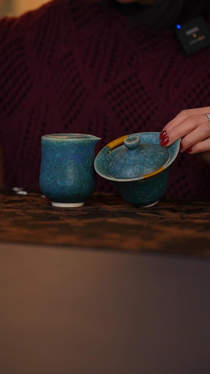 【闪购商品】玉泥鼎钧套组（盖碗+公道杯）