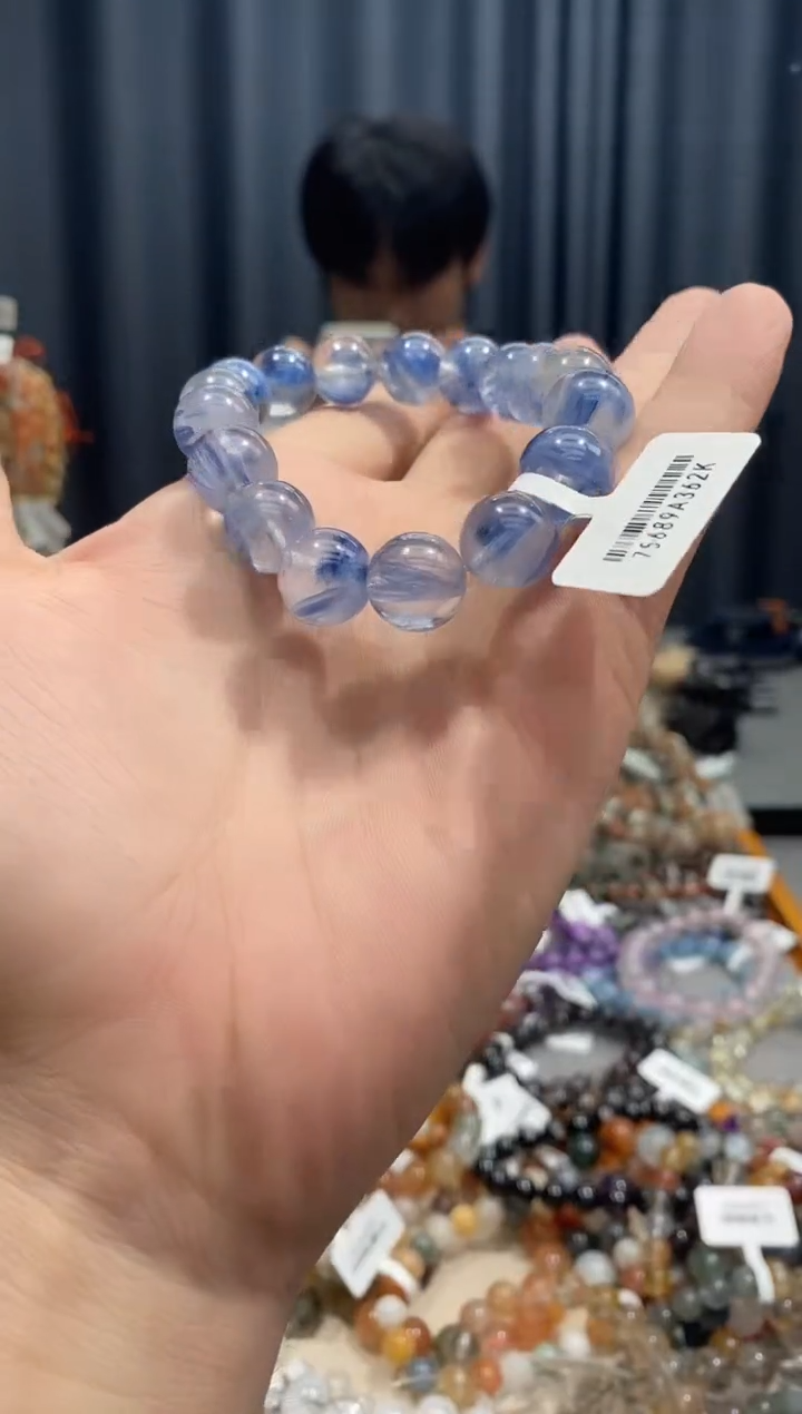 未镶嵌手链水晶龙**江蓝晶