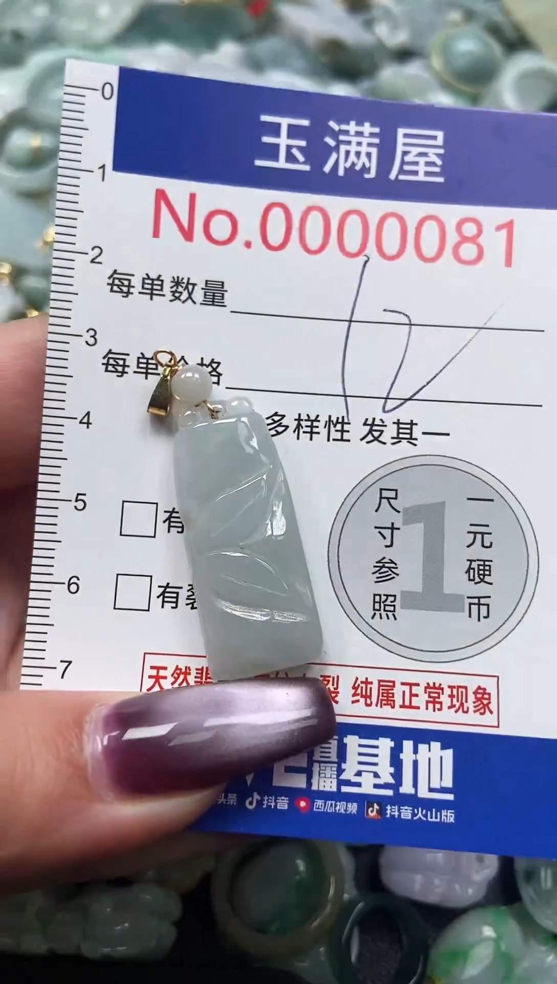 颈饰未镶嵌翡翠81