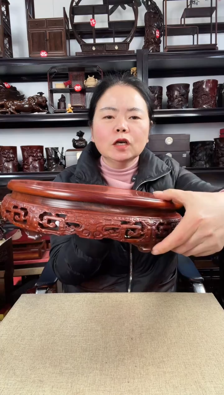 木老李红木工艺品31公分