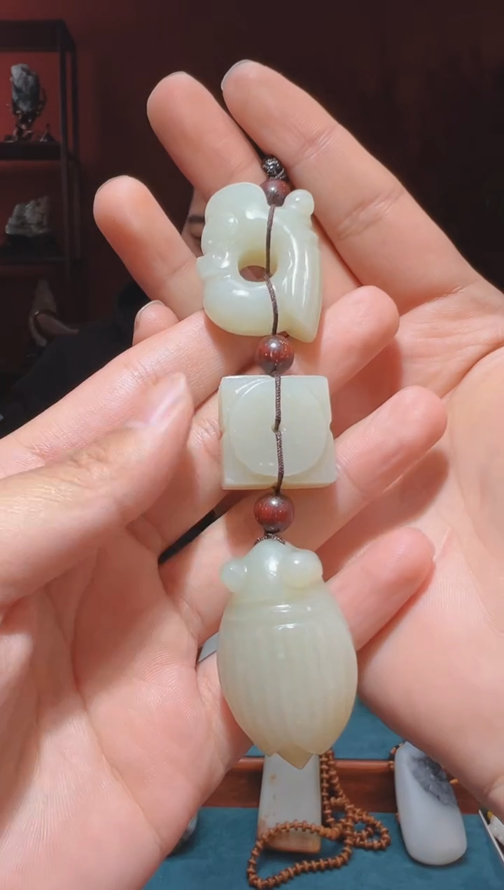 【闪购商品】和田玉吊坠(不含链)未镶嵌1