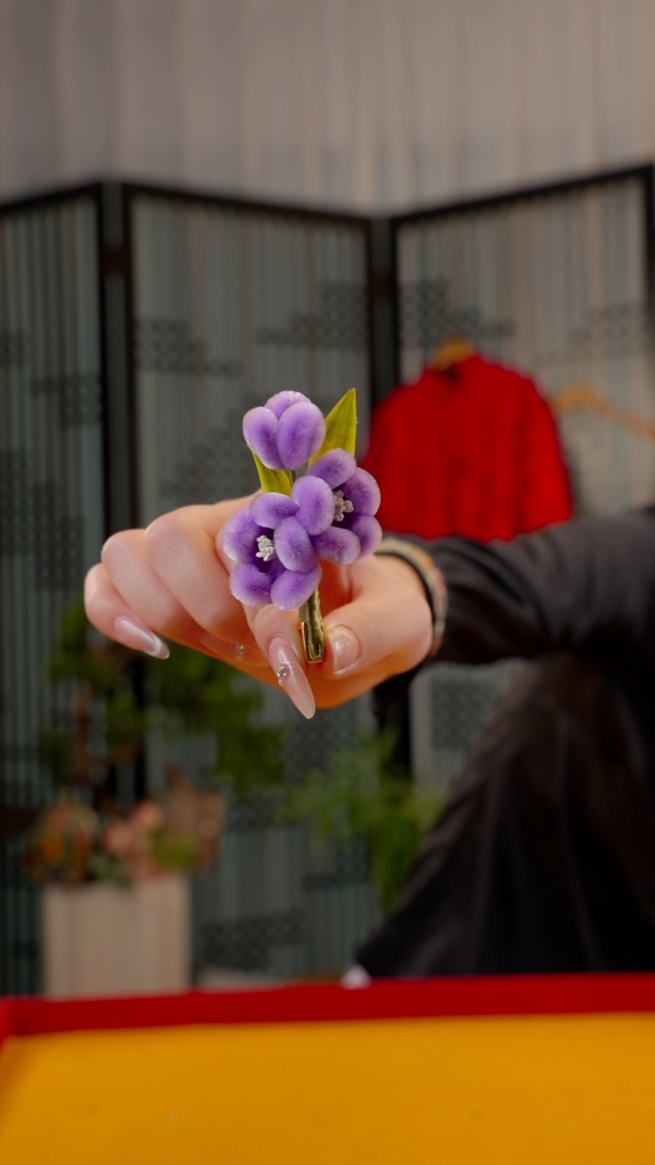 刺绣非遗苏绣手工饰品