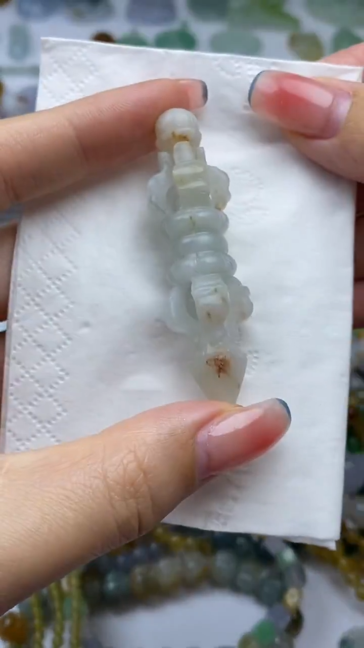 未镶嵌定制翡翠毛货定制不退不换