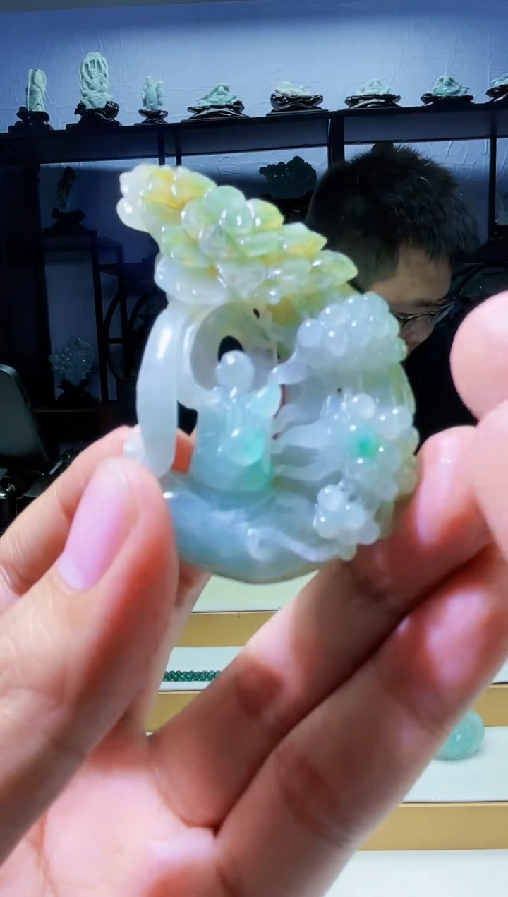 【闪购商品】定制翡翠未镶嵌毛货02150023