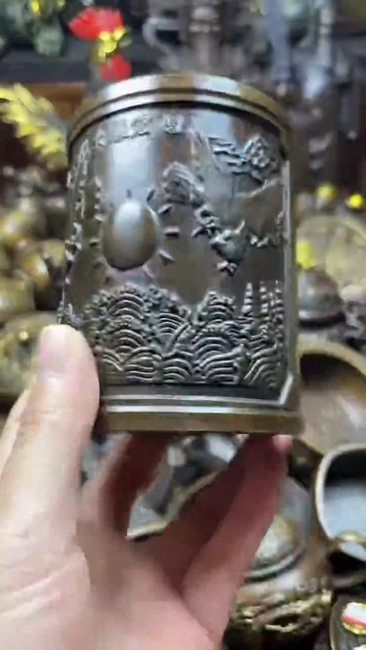 闪购链接，点击下单，有运费险，铜摆件