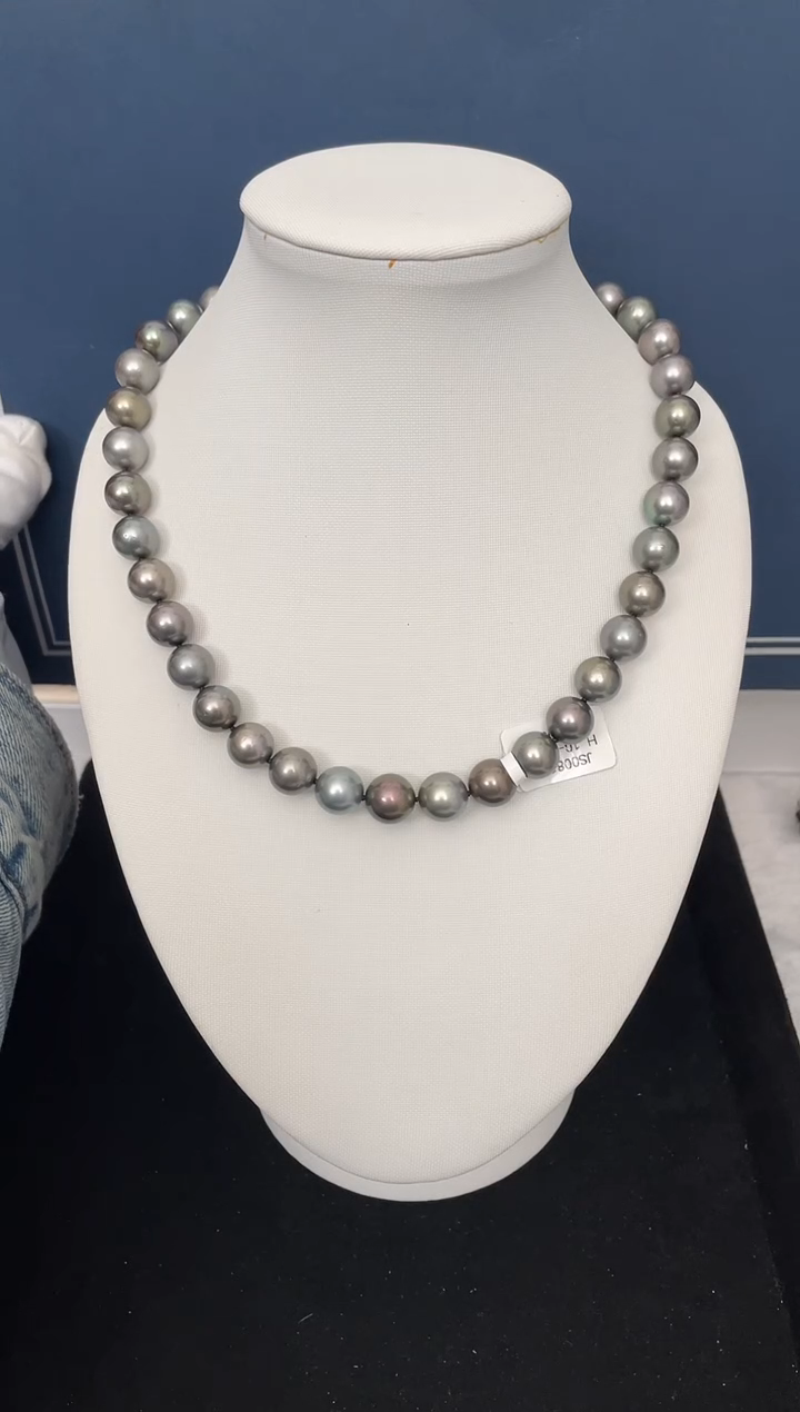 【闪购商品】海水珍珠颈饰未镶嵌大溪地10-12mm（多样性发一）