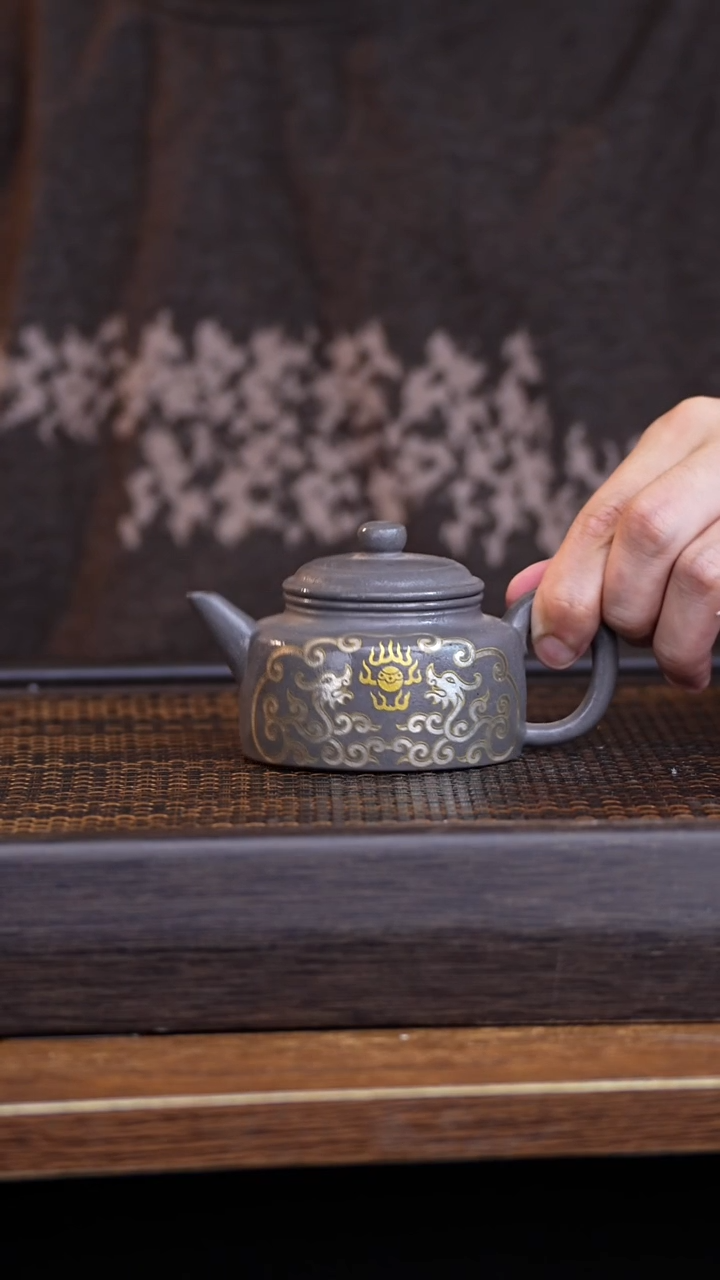 茶壶紫砂宜兴手工原矿紫砂壶001