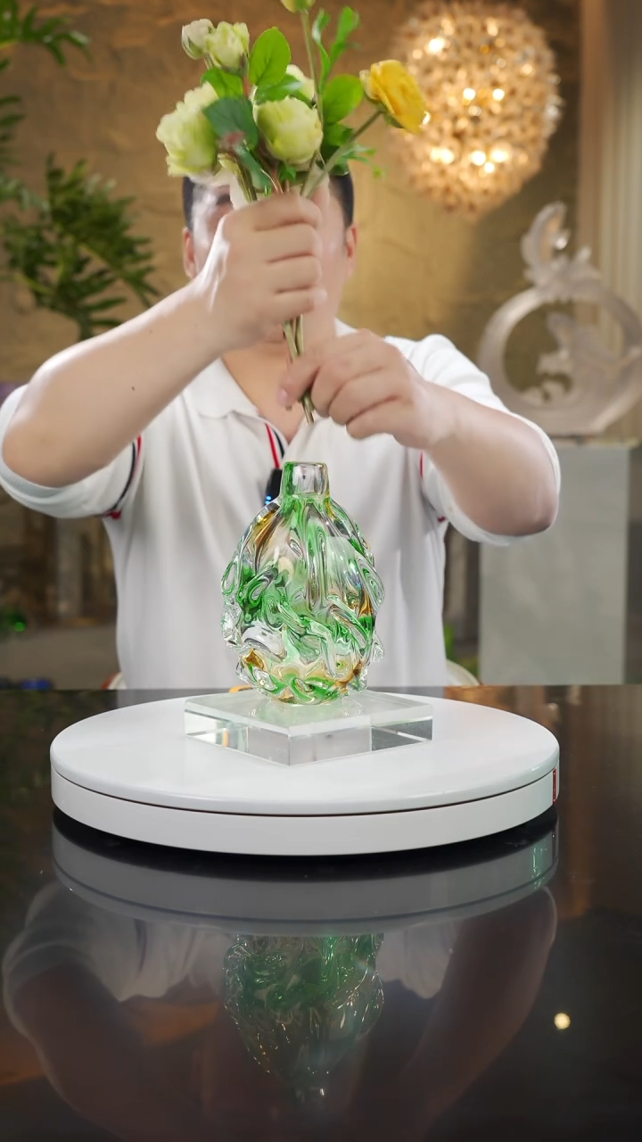 瓷片福利琥珀绿香薰瓶