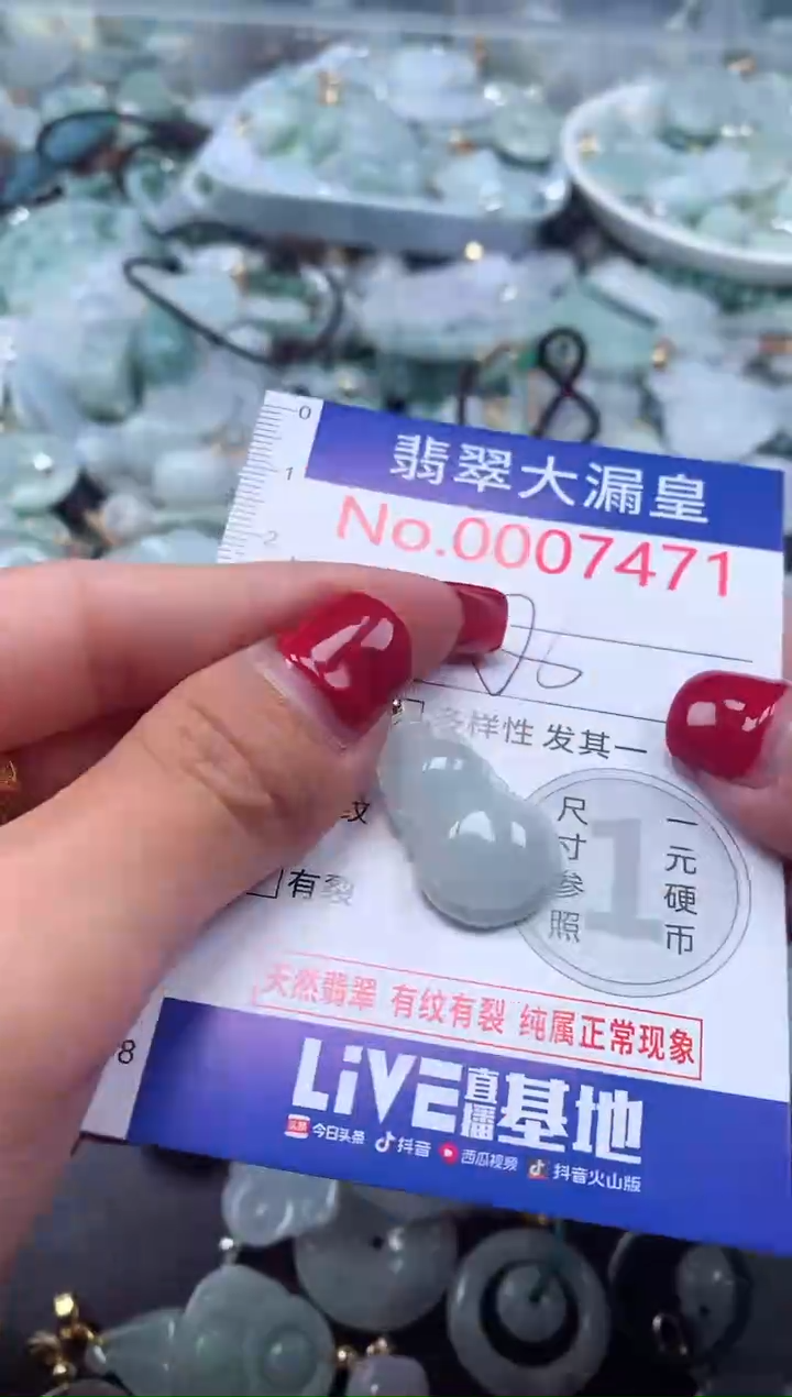 颈饰未镶嵌翡翠7471