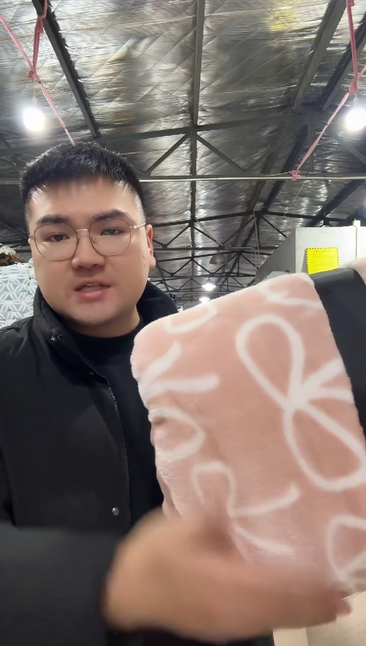 兔毛【2*2.3米毯子】外贸原单毛毯底价拼手速