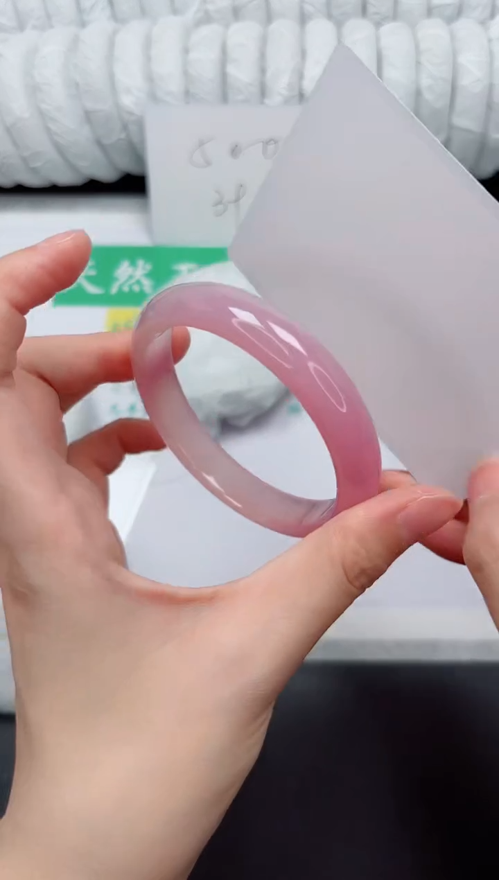 未镶嵌手镯石英质玉53-56.2