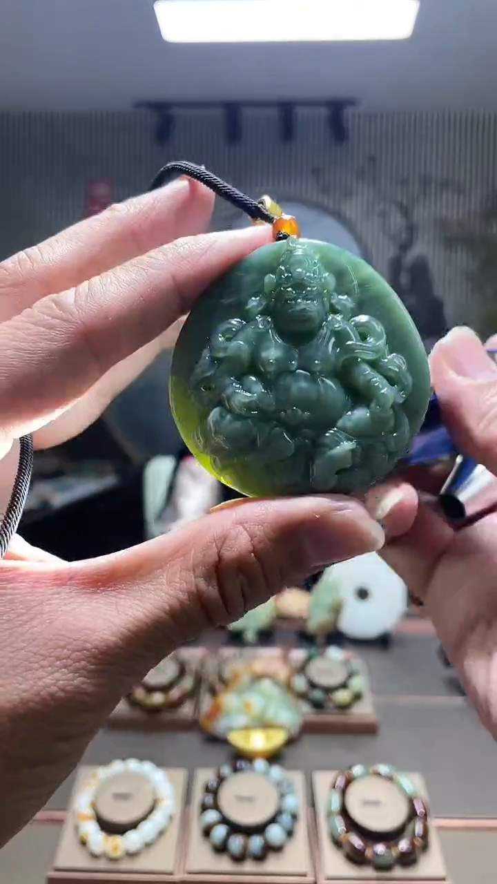 【闪购商品】和田玉挂件未镶嵌财神