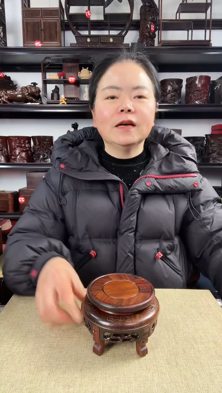 木318瑕疵老李红木工艺品