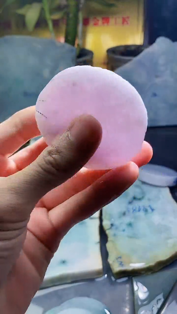 未镶嵌挂件翡翠小雨100