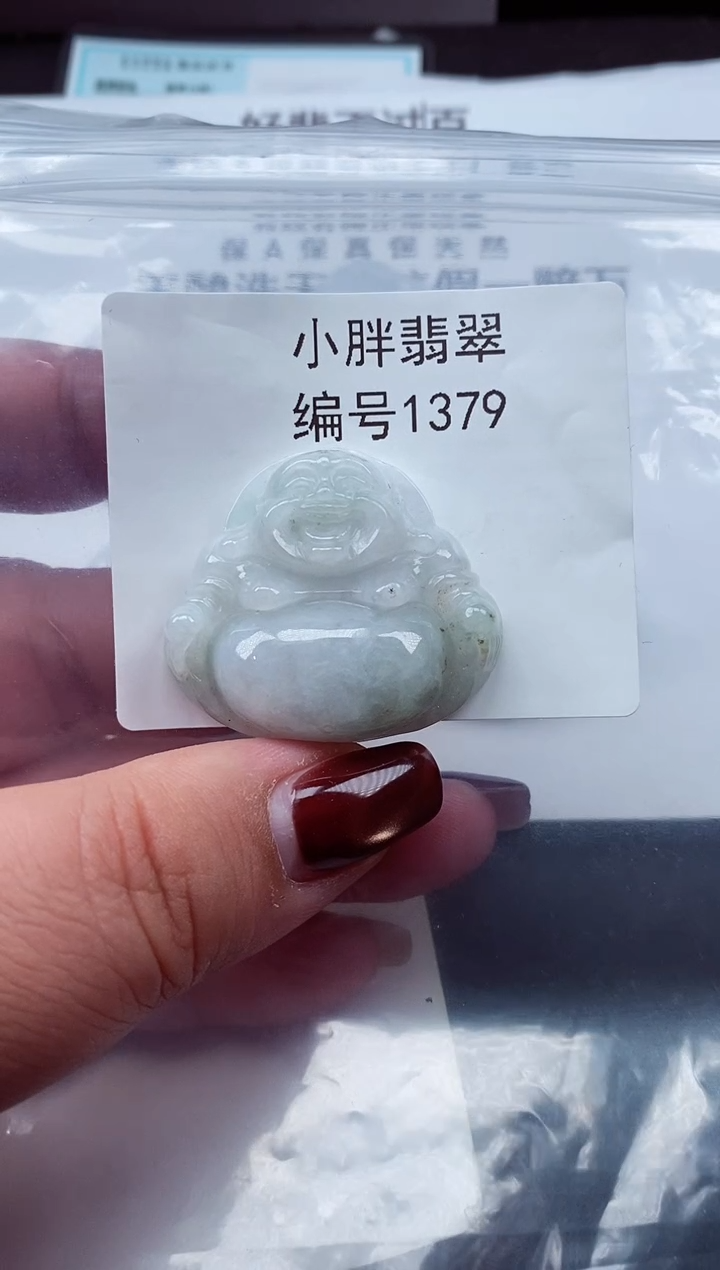 颈饰未镶嵌翡翠缅甸天然A货翡翠1379