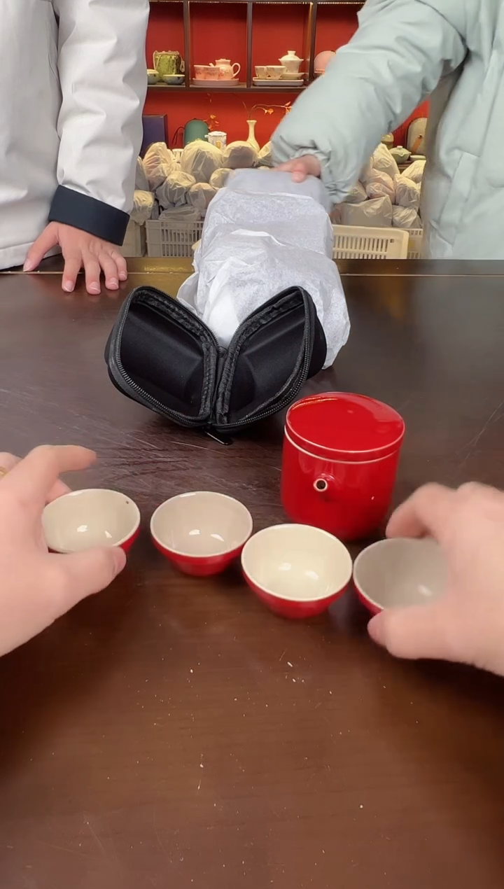 【闪购商品】红壶四杯1111111111111