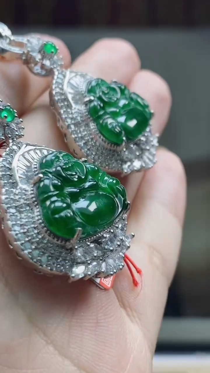 翡翠未镶嵌颈饰多样性发货【只发一件】*q55