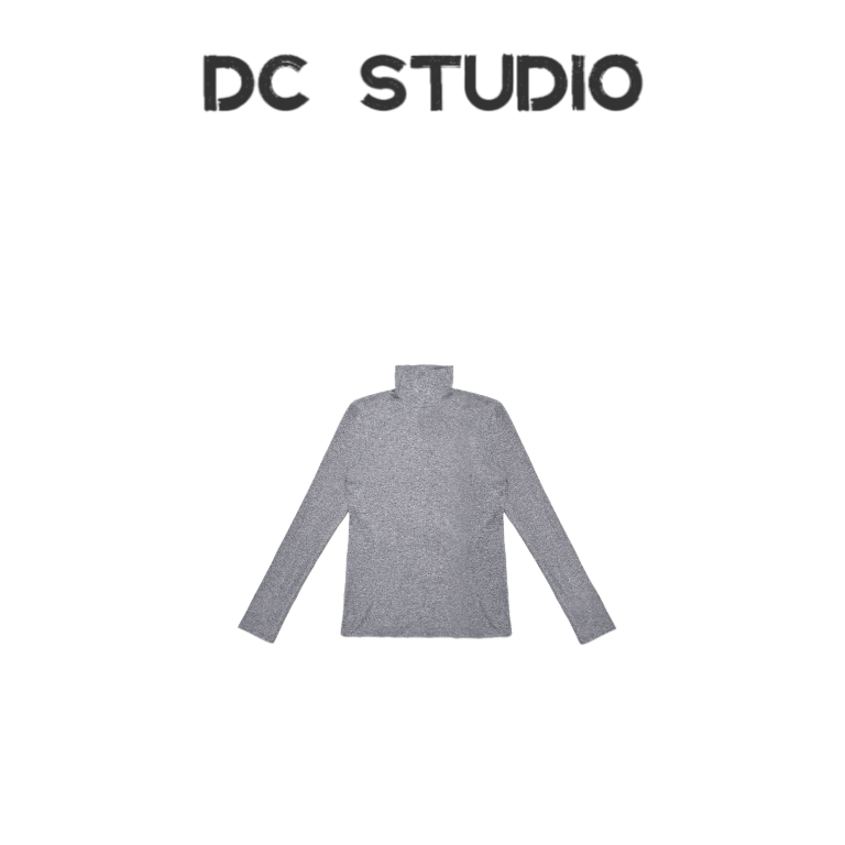 DC STUDIO【主角】秋冬新款女士休闲潮流宽松百搭高领针织衫