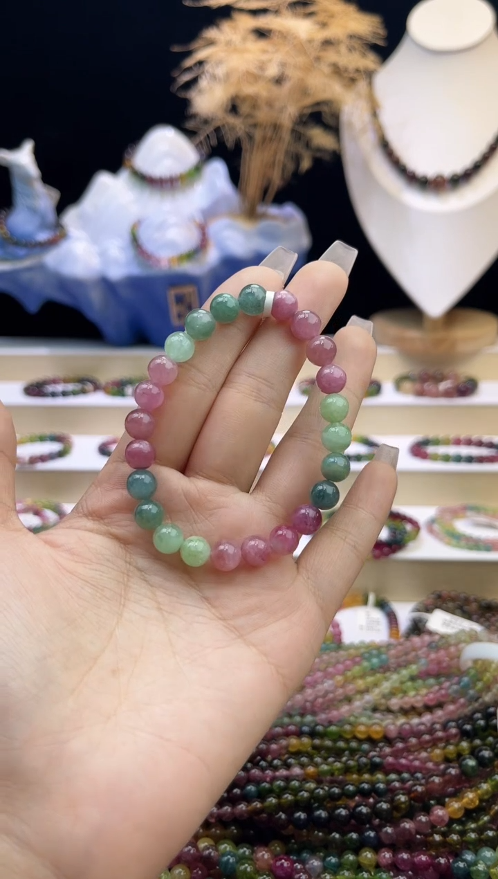 【闪购商品】碧玺/未镶嵌7mm+碧玺单圈多样性发货