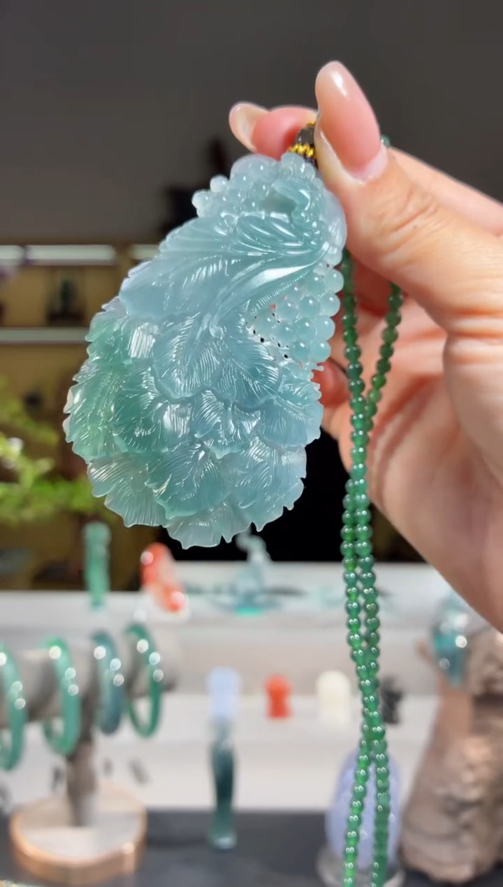 吊坠(赠链)未镶嵌翡翠凤凰