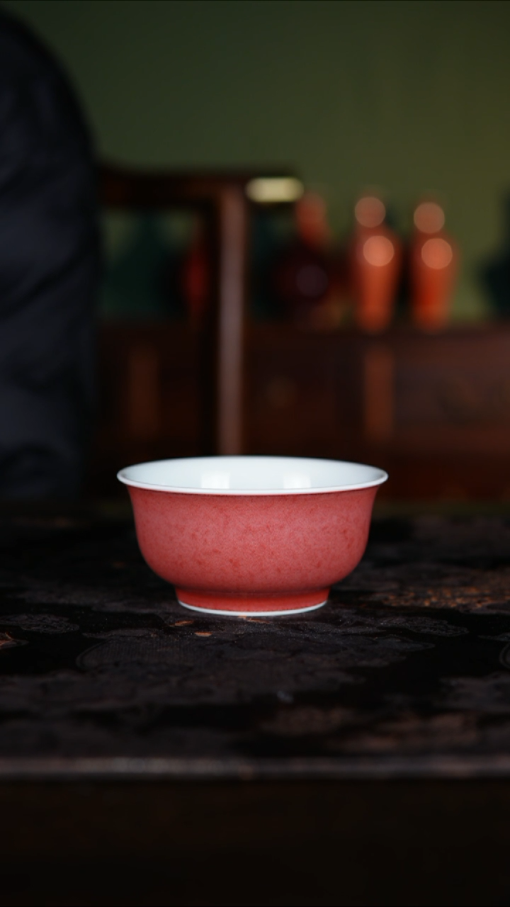 其他白泥高温铜红釉豇豆红