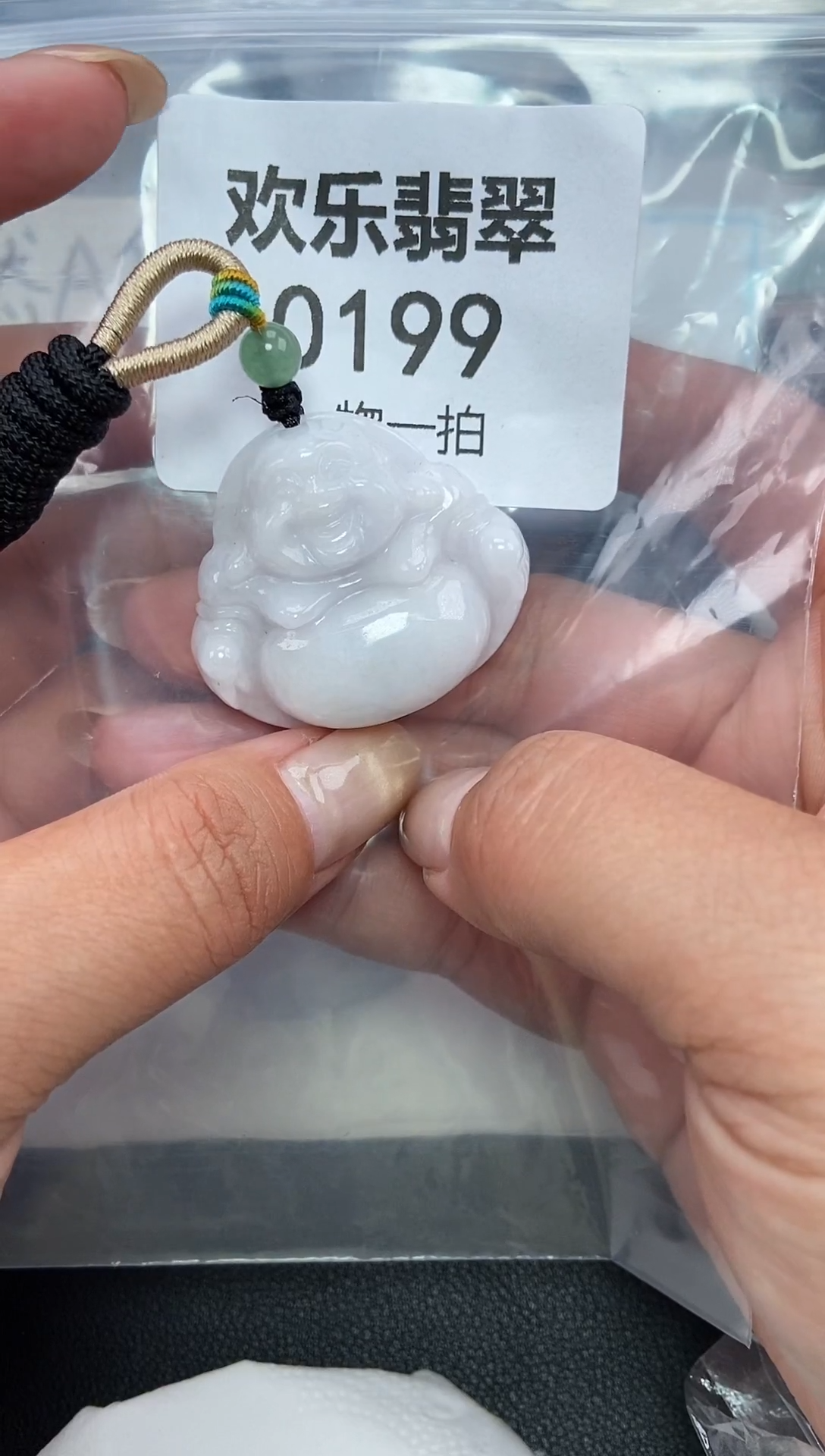 颈饰未镶嵌翡翠缅甸天然翡翠0199
