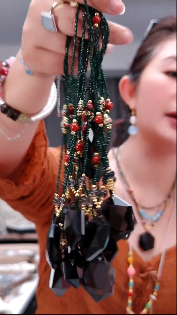 颈饰合金水晶0549吊坠