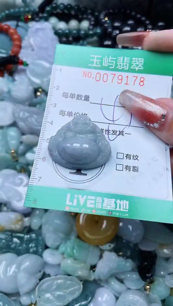 【闪购商品】翡翠颈饰未镶嵌闪购0079178多样性发其一