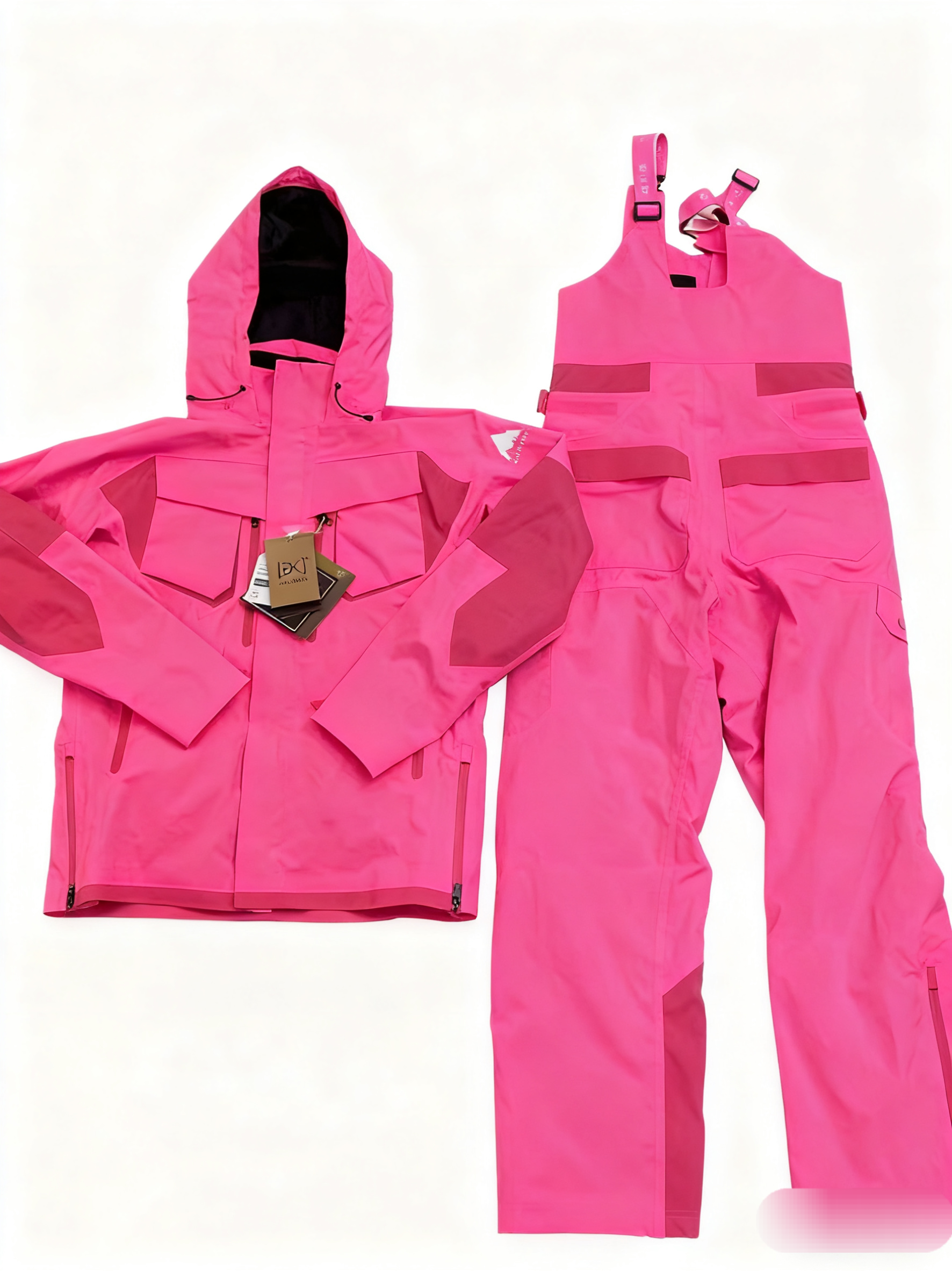 自主玫红系列滑雪服