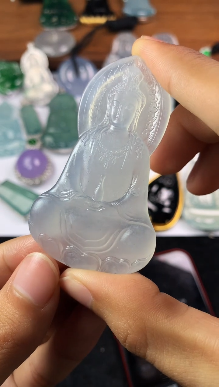 定制翡翠未镶嵌PA毛货不退不换