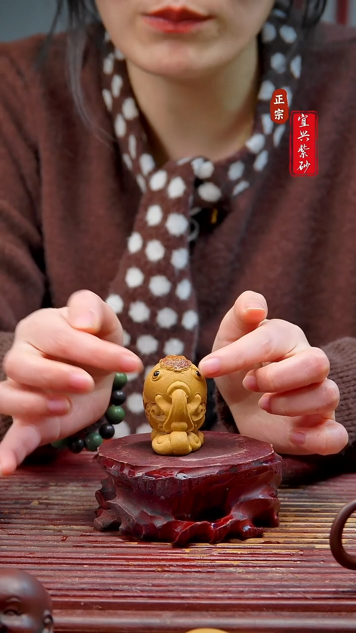 紫砂茶宠宜兴紫砂茶宠摆件