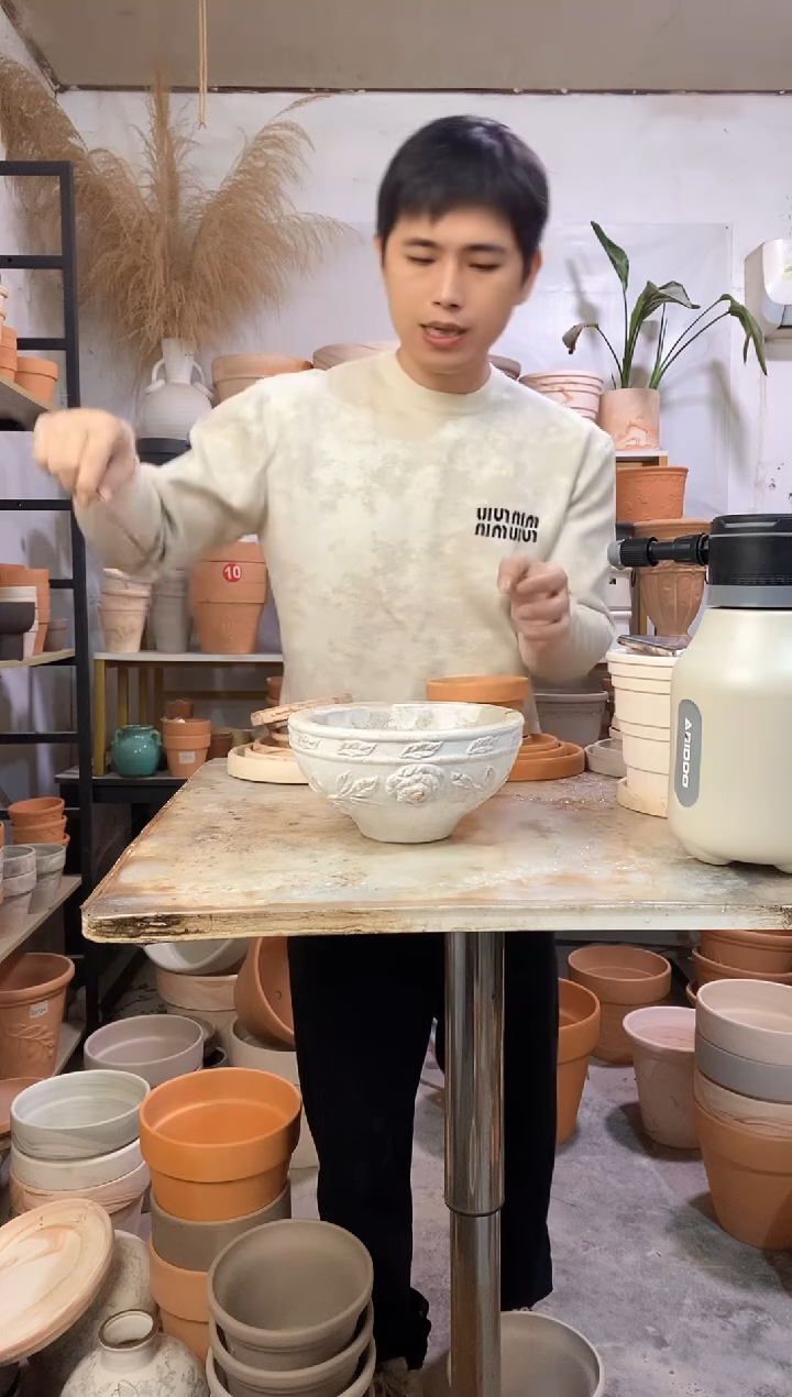 瑕疵无售后 20*10陶盆 1盆无托
