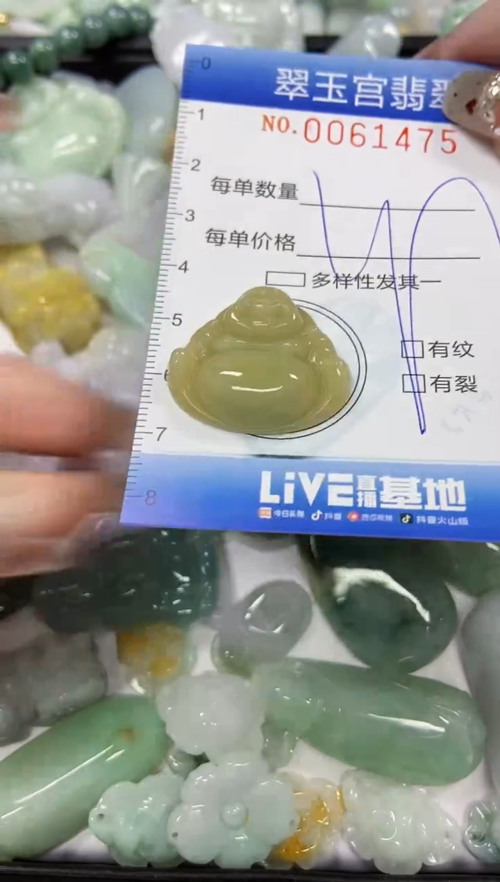 【闪购商品】翡翠颈饰未镶嵌闪购商品0061475