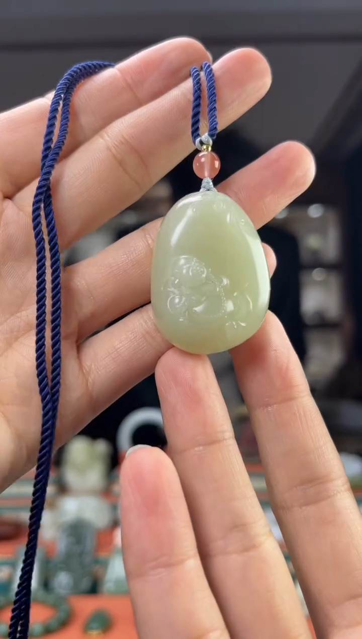 【闪购商品】和田玉颈饰未镶嵌佩佩