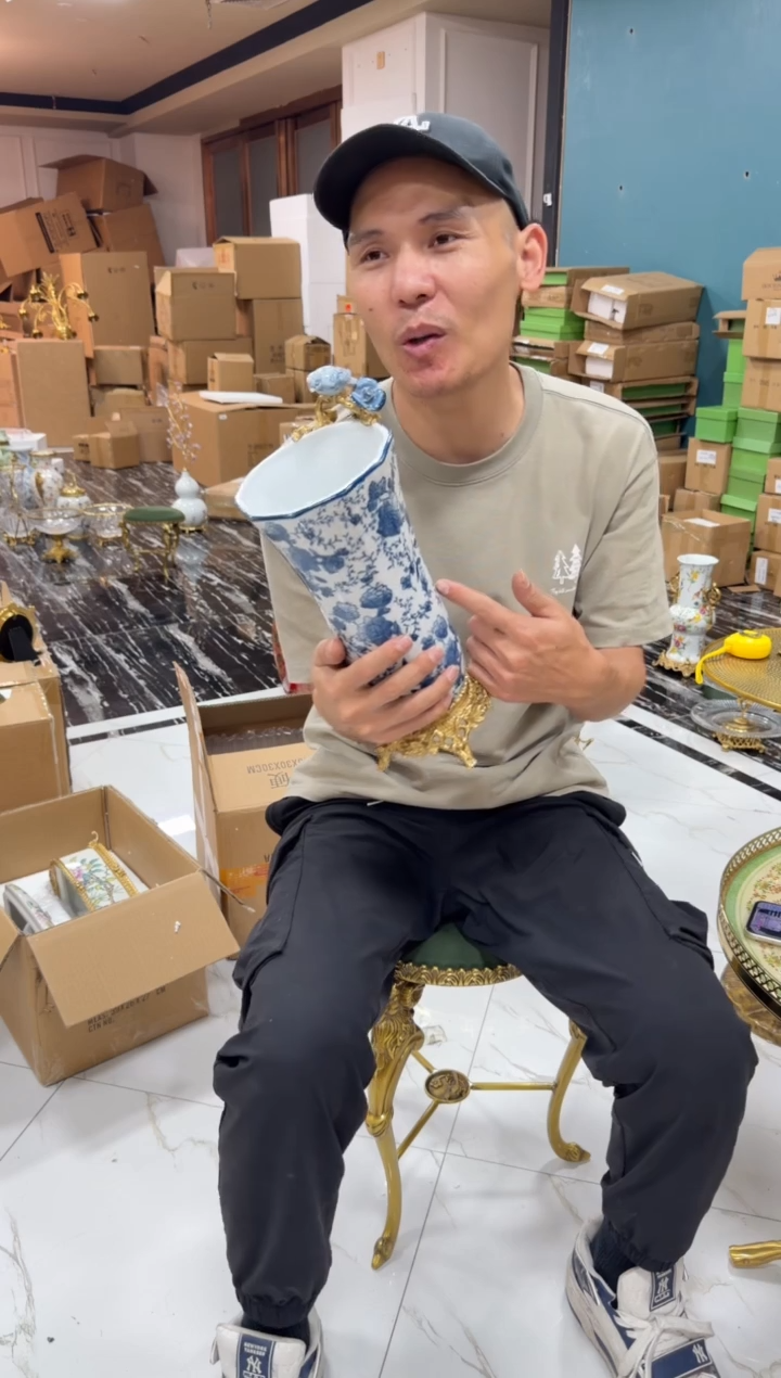 黄铜黛姿家居装饰品摆件  