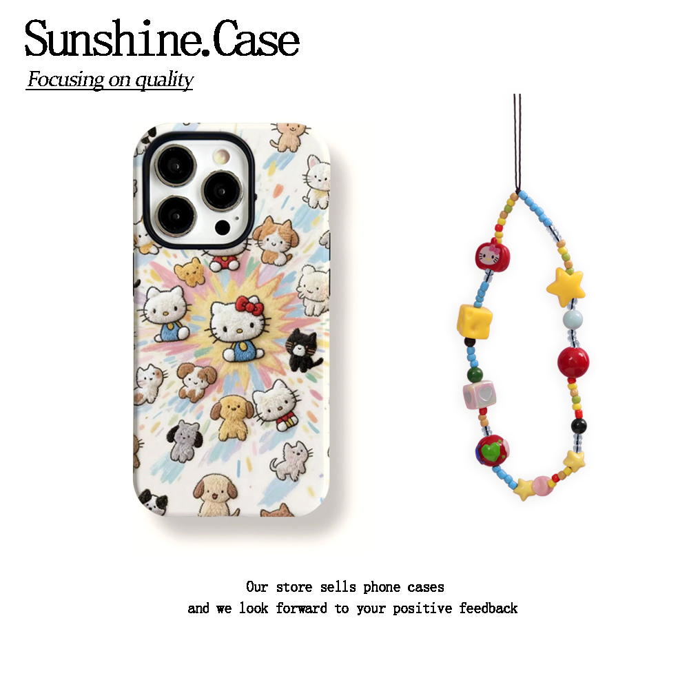 菲林二合一适用苹果华为vivo小米oppo手机壳针织小KT17PRO/16