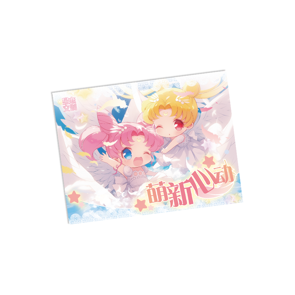 星恋文创*萌新心动*超可爱美少女 滴胶冰箱贴盲盒