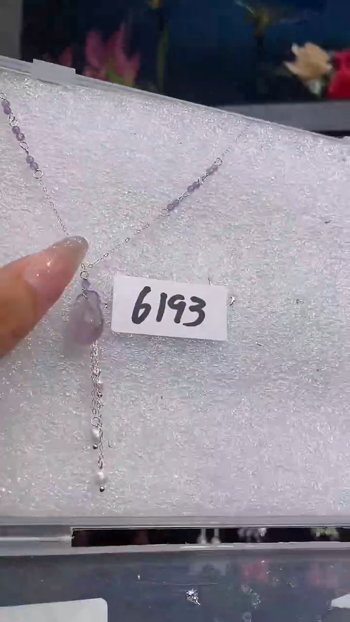 银S925镶嵌耳饰紫晶喜欢拍