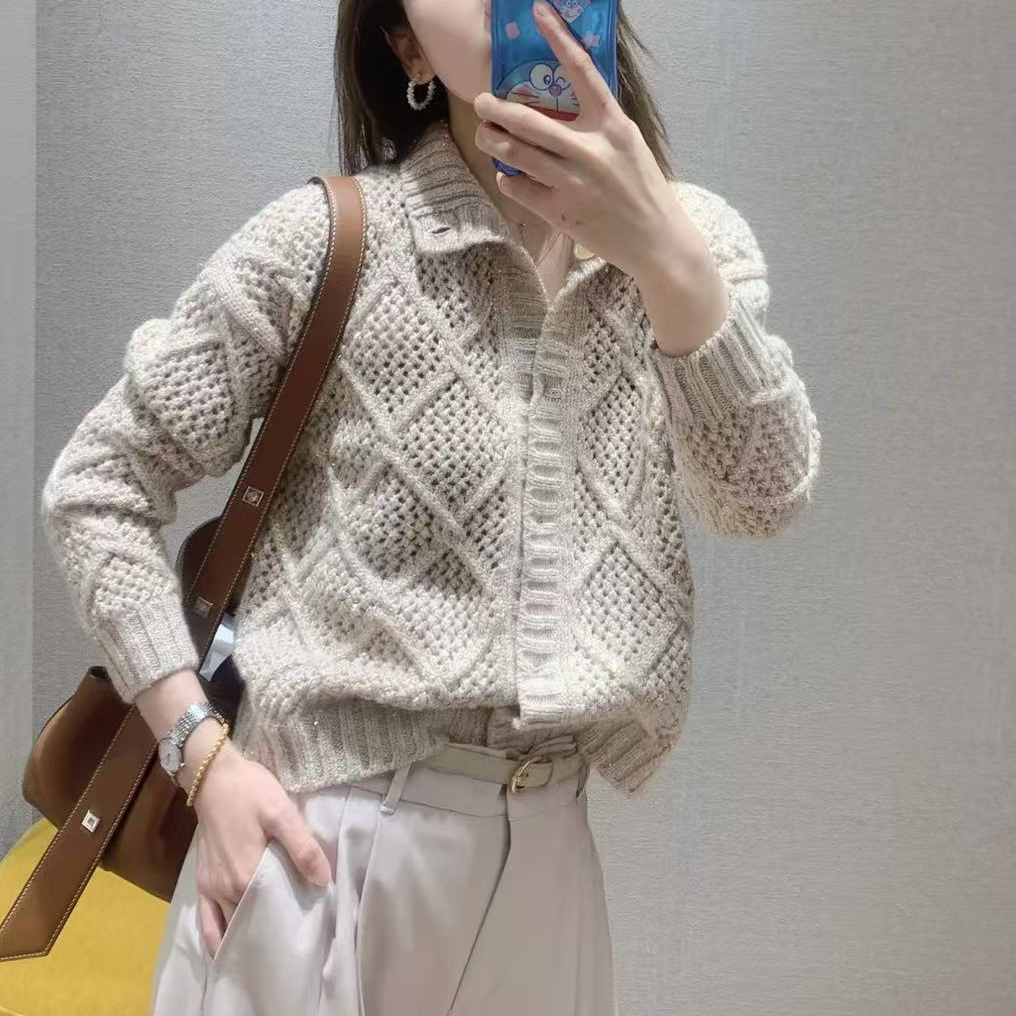 未使用 MaxMara 亮片开衫