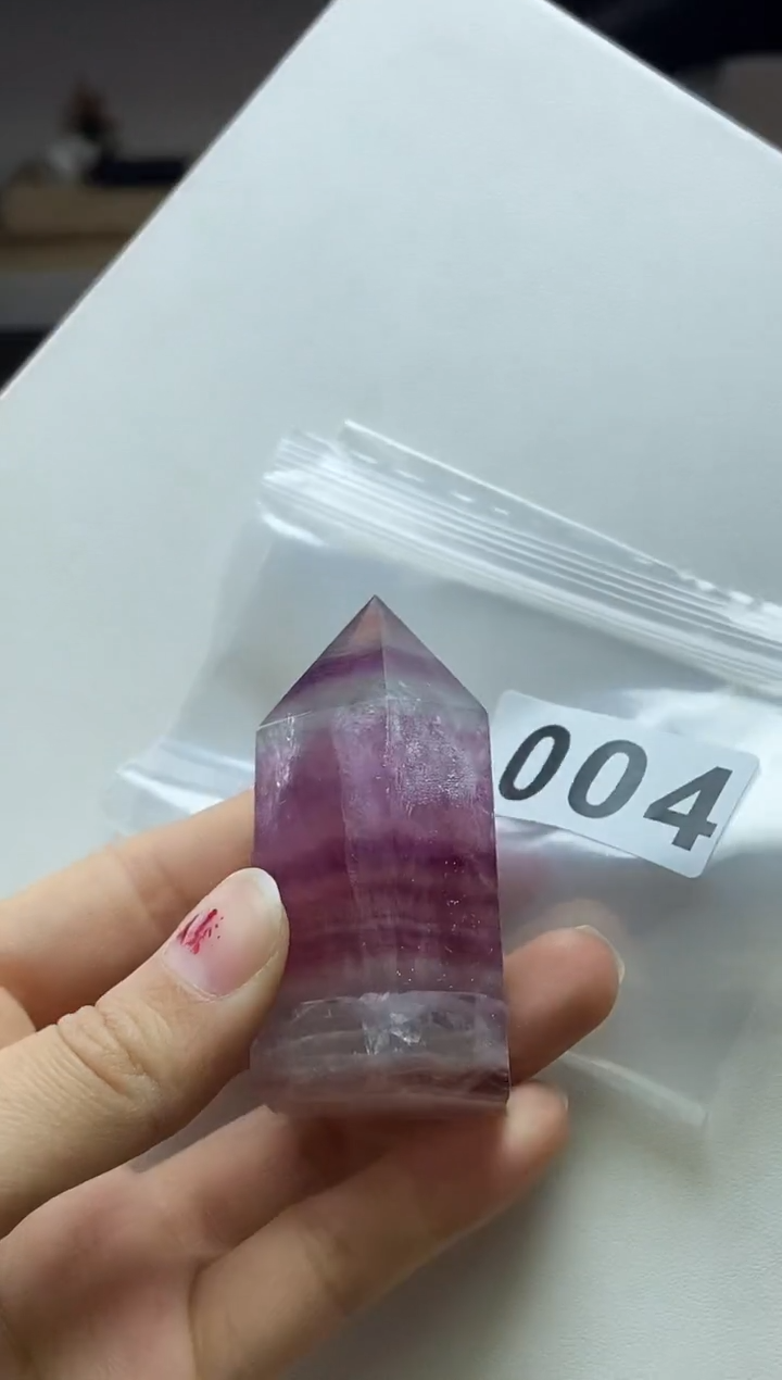 【闪购商品】水晶柱/004未镶嵌萤/石