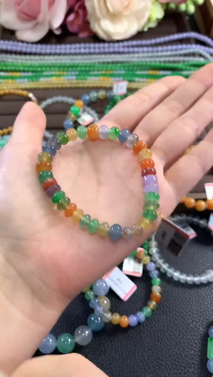 未镶嵌手串翡翠c267     