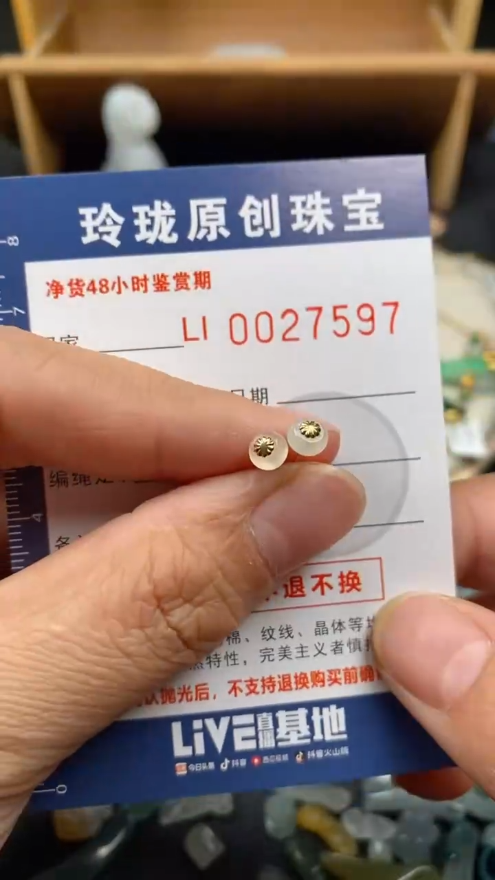 【闪购商品】翡翠颈饰未镶嵌翡翠净货27597