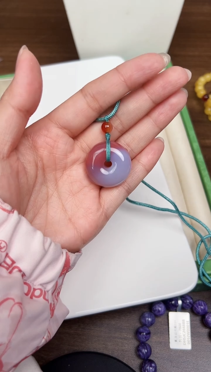 未镶嵌吊坠玛瑙/玉髓悦3947