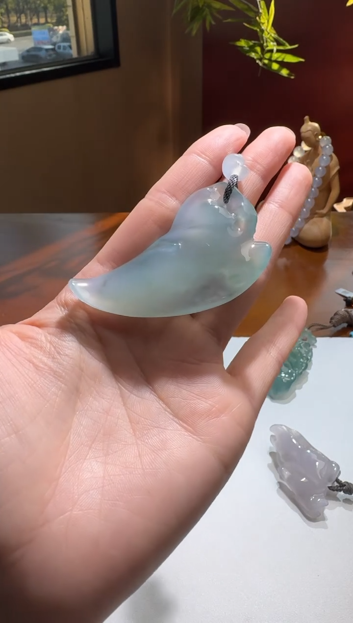 【闪购商品】翡翠颈饰未镶嵌舒雅