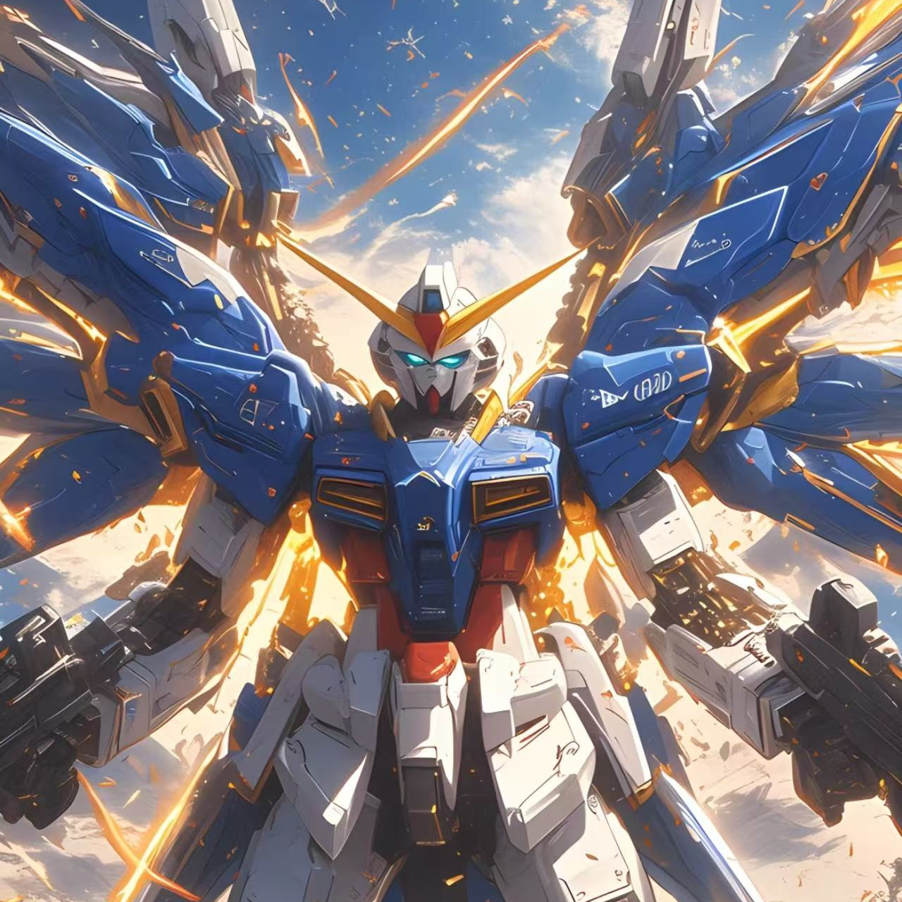 高达大乱斗  贴纸附赠高达模型人仔 SD HG