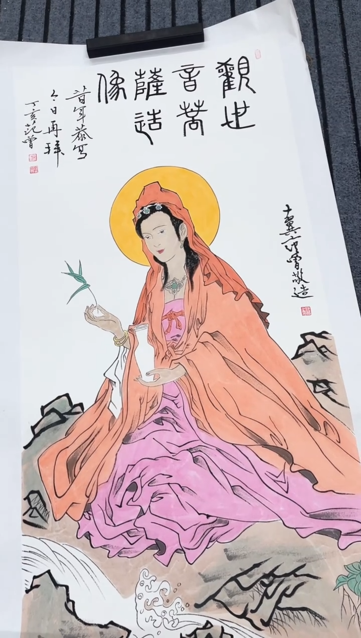 精品国画人物作品