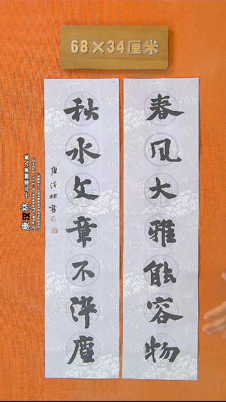 【闪购商品】书法127康汉林书法作品