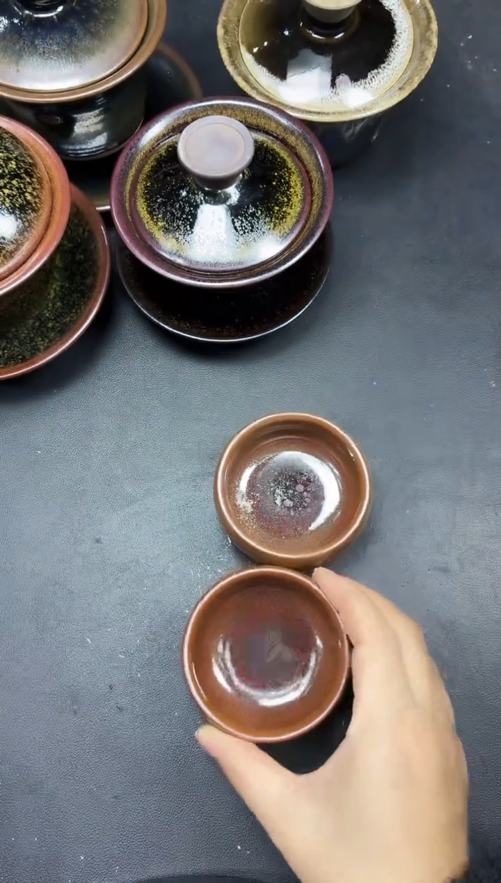 茶盏214两只微瑕             