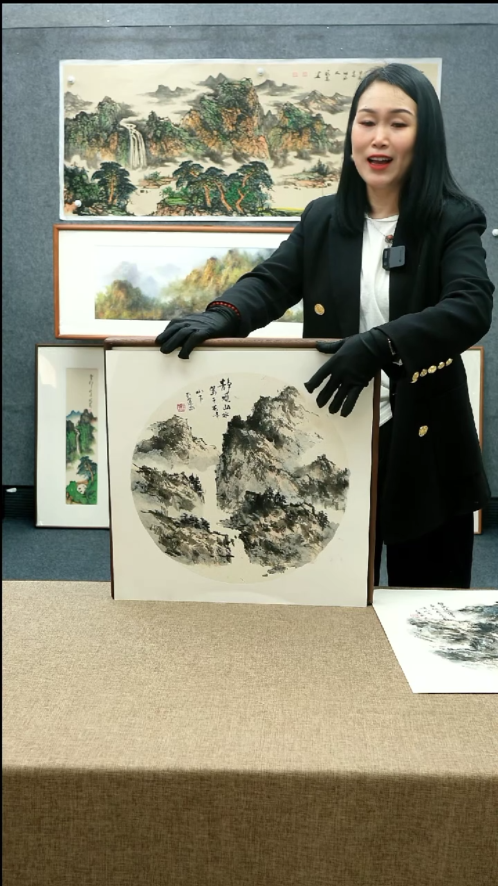 【闪购商品】国画52*52徐正道老师山水